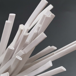 Factory Custom Brands American Football White TPE Coated Polyester Webbing Strap