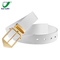 Wholesale Custom Designer Genuine Leather Western Mens Black Belt Italian Leather Belts with Metal Pin Buckle