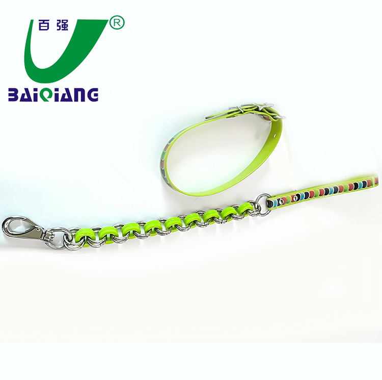 Telescopic Freely Drawstring Metal Chain Strong Large Medium Dog Leash Head Collar Leads