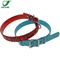 Long Chewproof Faux Leather Dog Reflective Collar