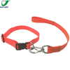 Pink Woman PVC Nylon Dog Collar Pet Training Leash for Small & Medium Dog