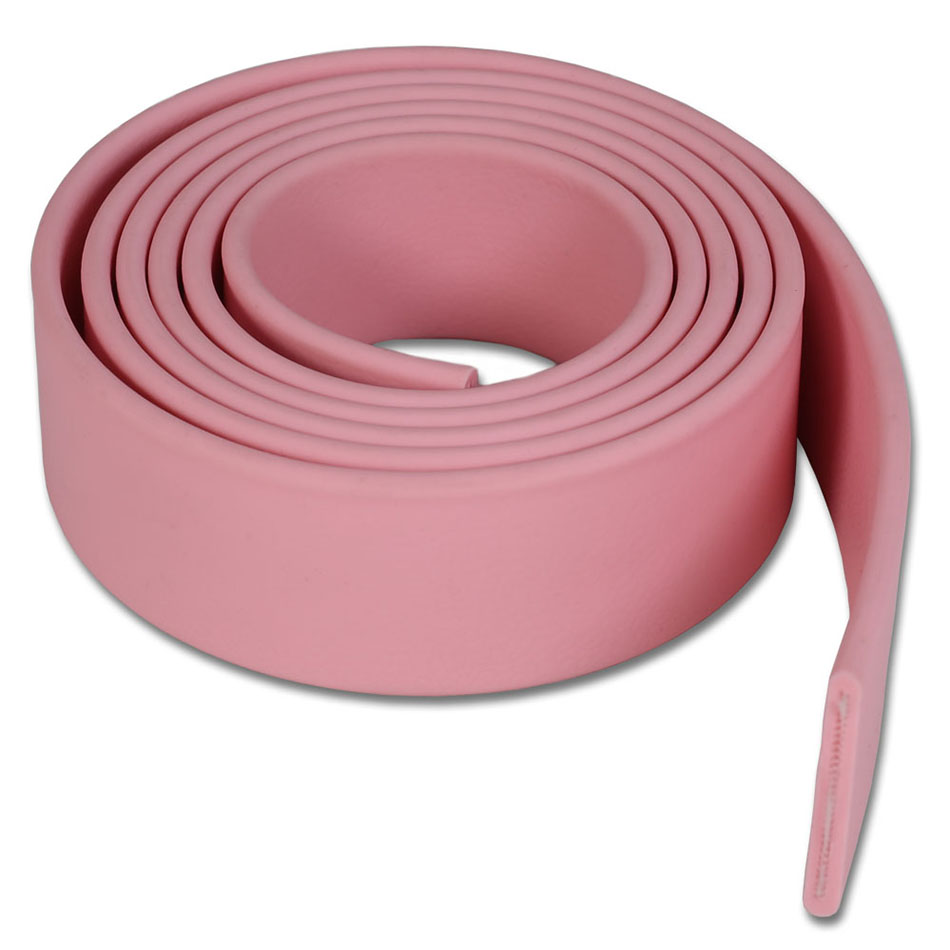 Leather Texture TPU PVC Rubber Coated Webbing for Dog Collar
