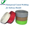 Flame Retardant Urethane Coated Webbing for Subway Handles or Bus handles