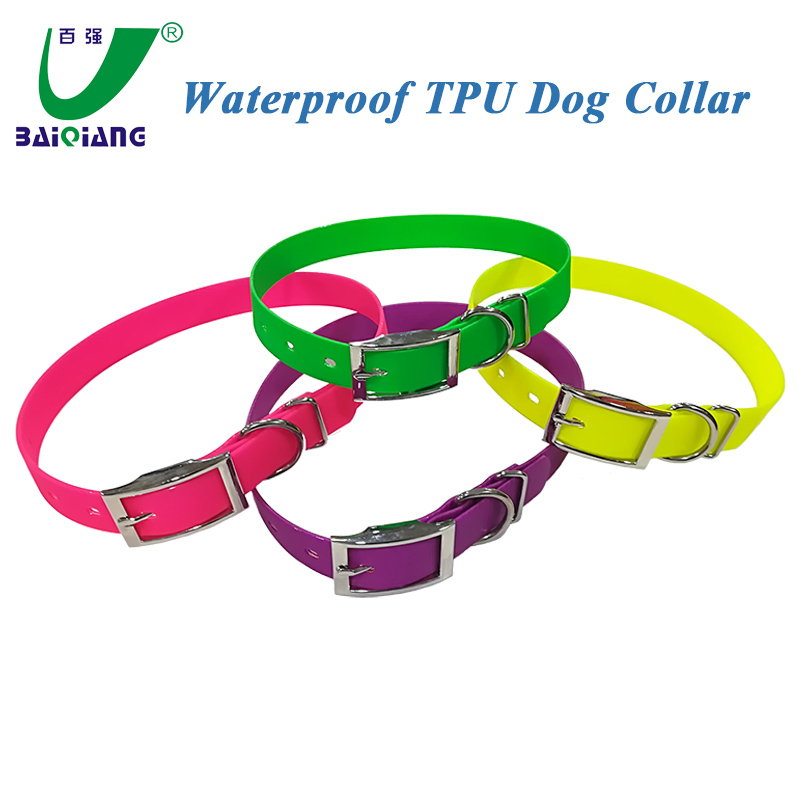 China Factory Price TPU Sublimation Blank Pet Collar Matte Finish Dog Collar Bulk