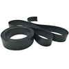Black 2 and 1.5 Inch Fire Flame Retardant Elastic TPU Polypropylene Tubular Webbing for Bag Strap 