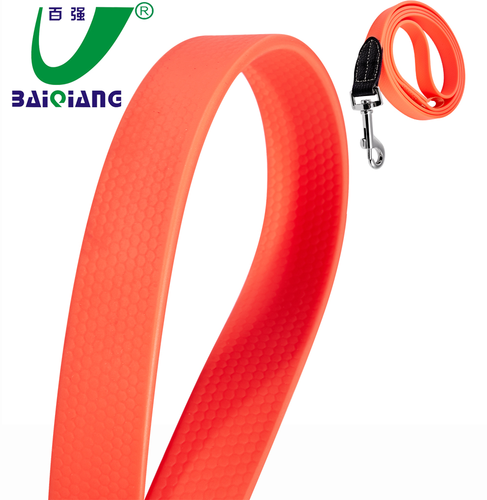 Soft Abrasion Resistant Custom PVC Coated Webbing for Pet Leads